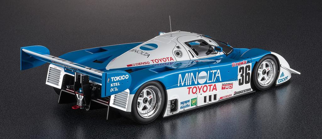 Hasegawa scale Minolta Toyota plastic model kit HC56 1/24 91C-V
