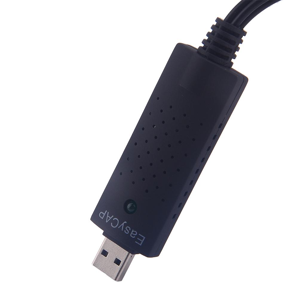 Usb 2.0 To 3 Audio S-Video Tv Dvd Vhs Rw Converter Adapter Cable Accessories