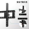 ASMXQY Large TV Wall Mount 15 Degree Adjustable Angle Up and Down for Inch Compatible with TV Wall Load Capacity Maximum VESA 900 x Tilt TV Wall Mount