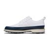 Обувь для гольфа FootJoy DryJoys Premier Field LX на шнуровке см 3E Мужская Бело-темно-синяя 26.0