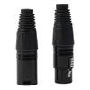 5 пар XLR DMX 3-контактный штекер и гнездо MIC Snake Plug Аудио Микрофонный Кабельный Разъем