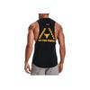 Under Armour Проект повседневный тренировочный свободный спортивный жилет с капюшоном мужские жилеты черный 1367117-001