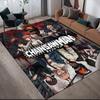 Chainsaw Man character Anti-Slip Floor Mat, Rectangular Carpet for Sofa Area, Game Room and Living Room.xwn