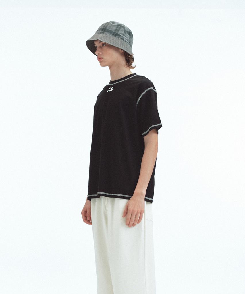 REST&RECREATION Двусторонняя нейлоновая панама - Серая