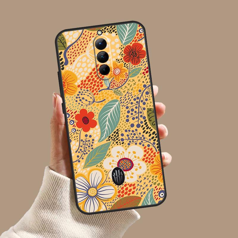 Чехол Floral Charm Secret Garden для ZTE Nubia Red Magic 10 10S 9S 8S 8 9 11 Pro Plus 6 7 6S 7S Pro 5G 6R 10 Air