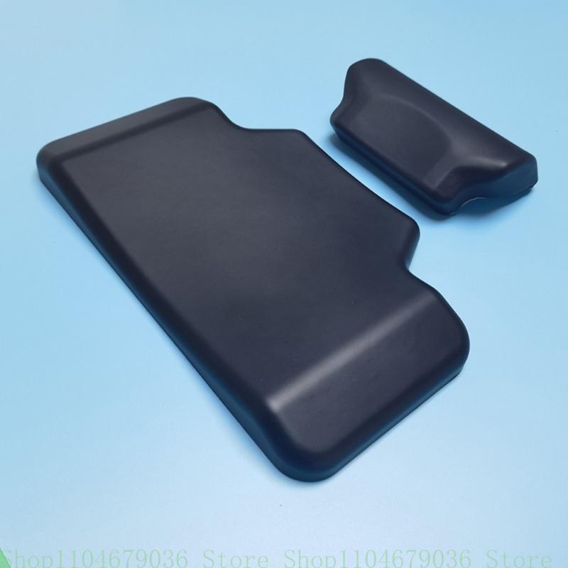 Motorcycle Passenger Backrest Back Pad Universal Self-adhesive Shockproof Rear Top Case Box Luggage Cushion