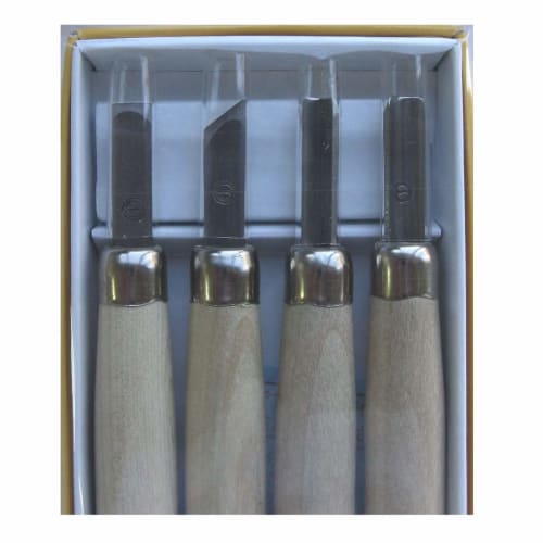 Yoshiharu Cutlery Maruichi Carving Knife Set of 4 in Paper Box T-4