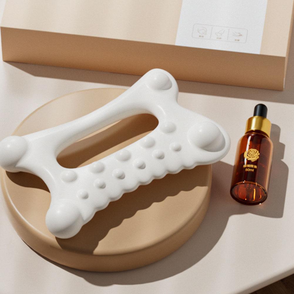 2024 Новая лицевая массажная доска Гуаша Керамика Уменьшает Бесплатно Для Женщин Пластина Тело Полный Жир Скрапи I2M2