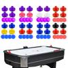 Air Hockey Pusher Plastic Lightweight Air Hockey Goalies Ice Pusher Pucks Tables Game Handles Ball Mallet Goalies Set