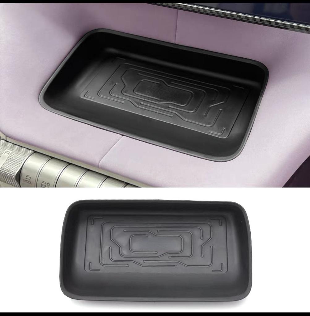 Car Storage Box For BYD Dolphin Central Control Storage Sundries Box Byd EA1 Water Cup Holde Rear Screen Storage Box Accessories