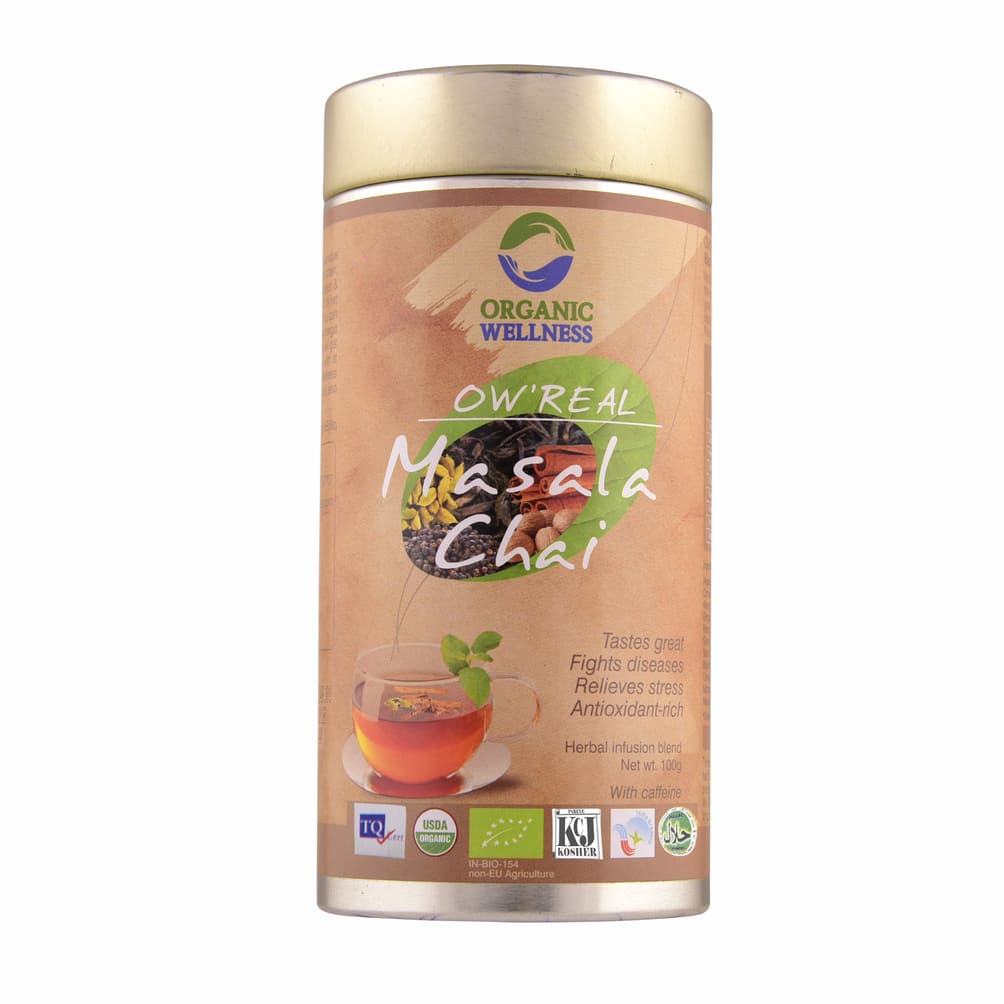 Masala Tea (100 G), Masala Chai Tea Organic Wellness