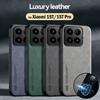 Модный кожаный чехол-фунда для Xiaomi 15T Pro / 15T, ультратонкий, с магнитной защитой для автомобиля, чехол-крышка для телефона