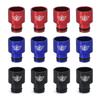 4pcs Racing Fuel Injector Top Hats Adapters RDX Injectors To B16 B18 D16Z D16Y