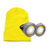 Goggles Fancy Dress Costume Despicable Glasses Goggles Adult Yellow Hat