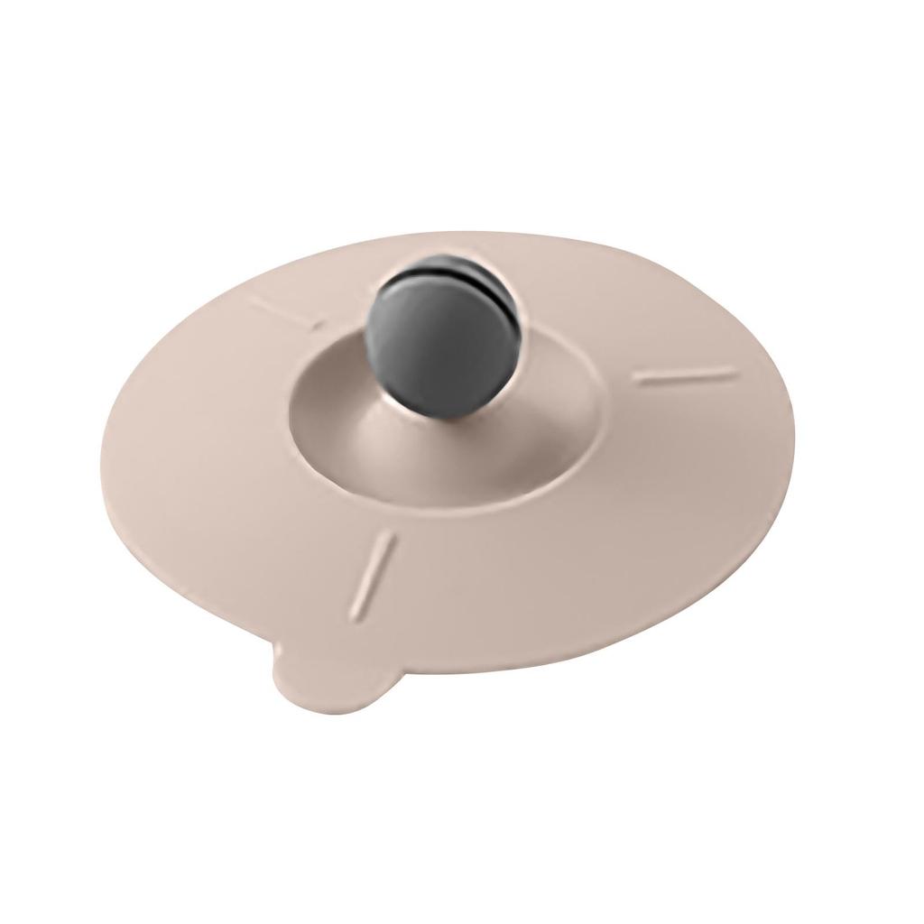 Силиконовая крышка чашки Крышка горячей чашки Герметичная крышка чашки с держателем ложки, предназначенная для круглой чашки