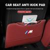 1/2 шт. Защитная накладка на спинку сиденья автомобиля, защита от ударов ногами, карман для хранения, аксессуар для E70 E91 E30 G30 M3 M5 X6 X4 X7 E93 X1 X3 X5