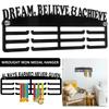 Medal Display Rack Metals Medal Display Holder Hanging Gymnastics Medal Holder Medal Holder with Inspirational Words For Bedroom