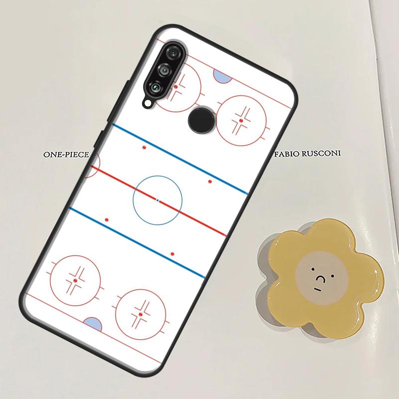 Чехол для Huawei Nova Y60 Y70 Y90 Y61 Y91 3i 7i 8i 11i Nova 9 10 SE 11 Pro P20 P40 P30 Lite с рисунком ледовой арены
