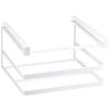 Yamazaki Under-Cabinet Cutting Board & Dishcloth Hanger, Tower, White, 2493