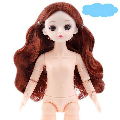 6-точечная детская кукла 30 см BJD Prime, обнаженный детский макияж, 3D настоящие глаза, общие мышцы, 23 сустава, кукла Лоли, игрушка для девочек