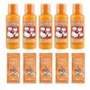 Acacia Style Pierres Propolinse Kitty Family Type Non-Alcoholic Trial Size 150ml Set of 5 (Bonus Included) - Each Bottle Comes with a Packet