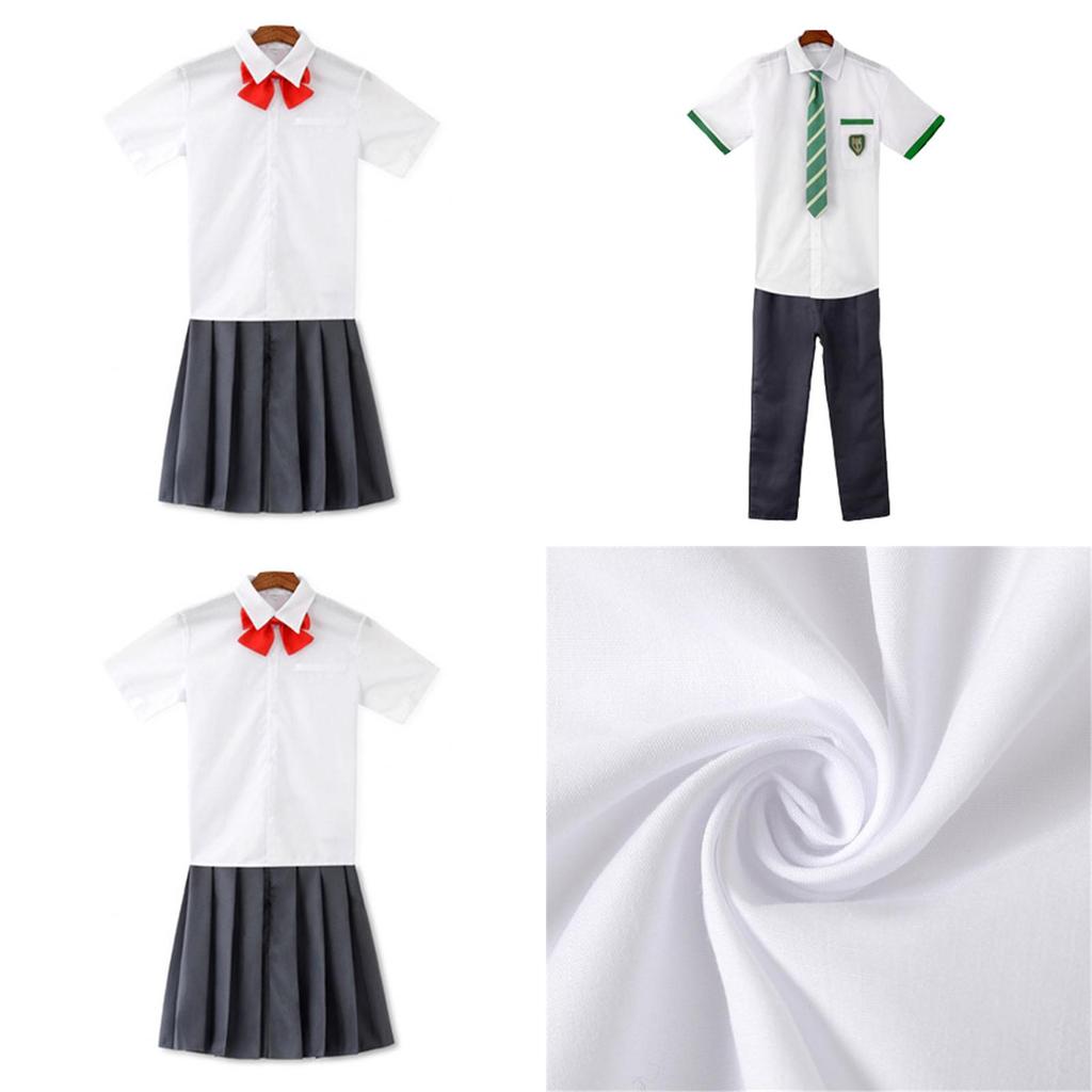 Изысканный костюм для косплея Your Name Tachibana Taki и Miyamiu Mitsuha, идеально подходящий для любителей аниме