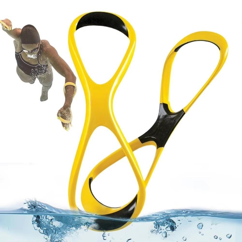 High Elbow Design Forearm Fulcrum Fin Ergonomic Shape Webbed Glove  Freestyle Practice