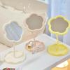 High-definition Dressing Mirror Sunflower Shaped Beauty Mirror Cute Makeup Mirror