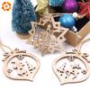 6 Pcs Vintage Hollow Wooden Christmas Tree Ornaments Rustic Gift Tags Holiday Decorations For Kids Crafts And Home