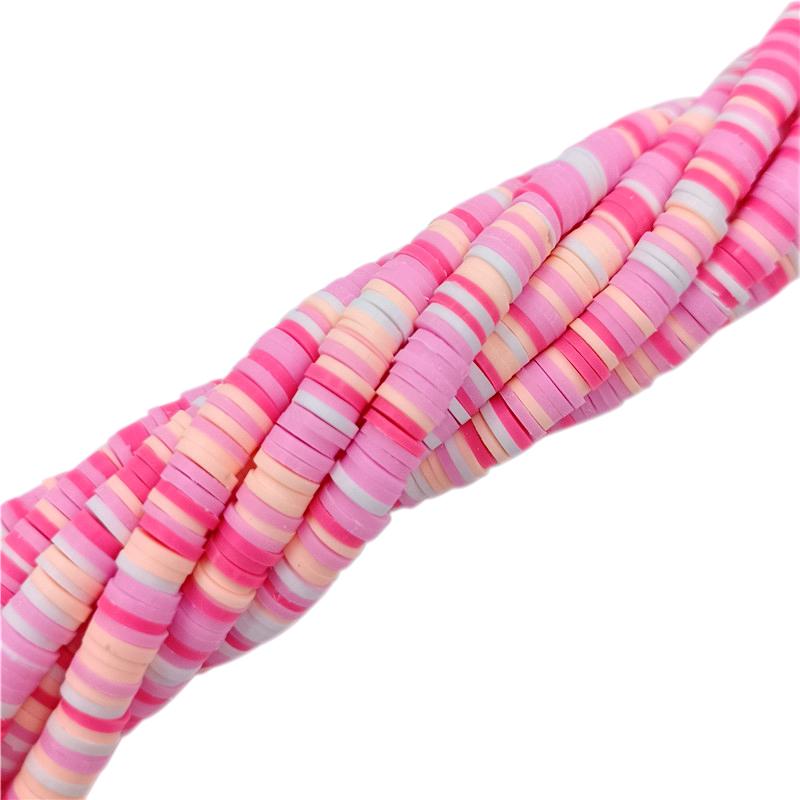 Necklace Bracelet Jewelry Making Multicolor Loose Beads Rainbow Soft Clay DIY For Pendant 13 Colors Mixed Style