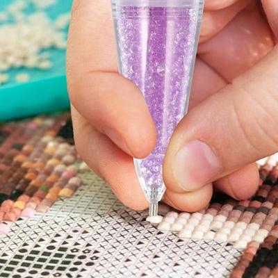 5D Алмазная Живопись Ручка для Точечной Выкладки DIY Поделки Градиентный Цвет Форма Цветочного Горшка Вышивка Крестом Вышивка Швейные Принадлежности