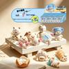 Creative Cute Cat Fingertip Diary Blind Box: Fun Children's Finger Toy & Desktop Ornament Decoration