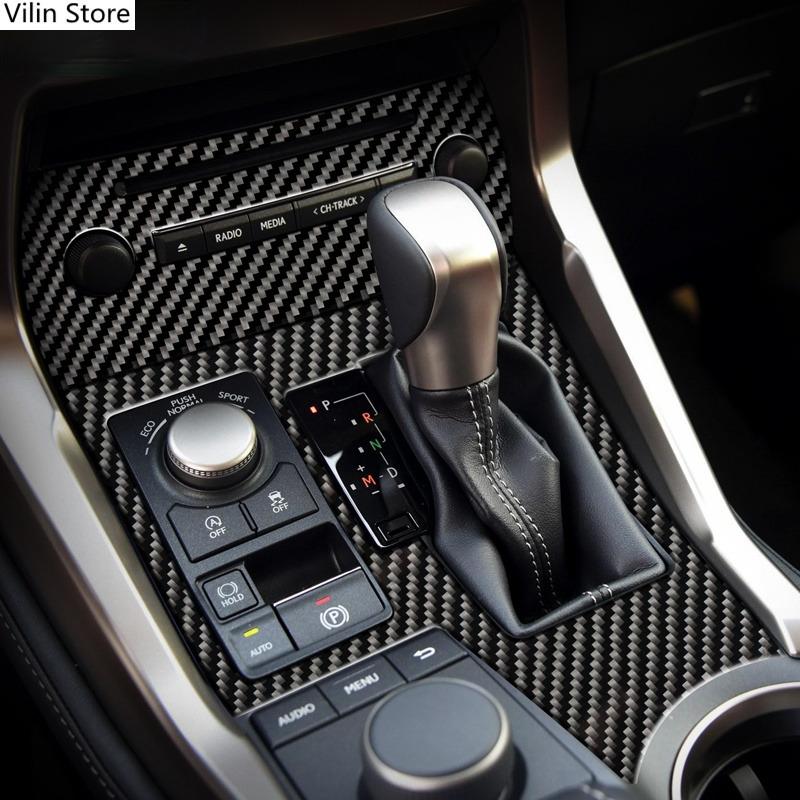 Для LEXUS NX 300H200T LHD RHD Zubehor Lenkrad Outlet Auto Tur Getriebe панель Schmucken из углеродного волокна Innen отделка