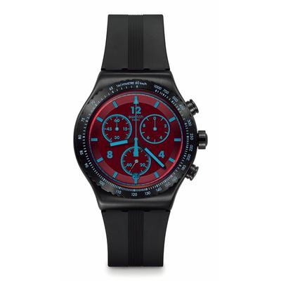 Swatch CRIMSON MYSTIQUE Новые Irony Chrono Skin Irony Chrono Наручные часы YVB417