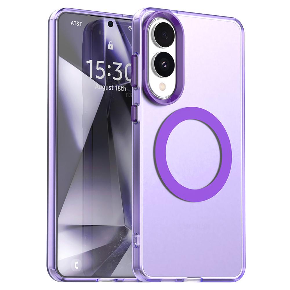 For Samsung Galaxy S25 Edge Case Compatible with MagSafe Anti Drop Hybrid Phone Back Cover