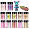 5g Mirror Chameleons Pigment Pearlescent Epoxy Resin Glitter Magic Discolored Powder Resin Colorant Jewelry Making Dye Tools