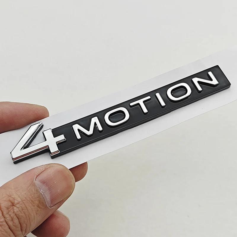 3D ABS Car Letters Logo 4Motion V6 Rear Trunk Badge Emblem Sticker Decals For VW Tayron Golf MK4 5 Tiguan 4MOTION V6 Accessories LL6