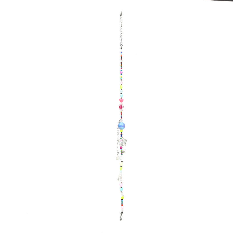 Богемные Винтажные Женские Красочные Ожерелья-Чокеры со Звездами из Бисера, Милые Эстетичные Массивные Ожерелья, Ювелирный Подарок