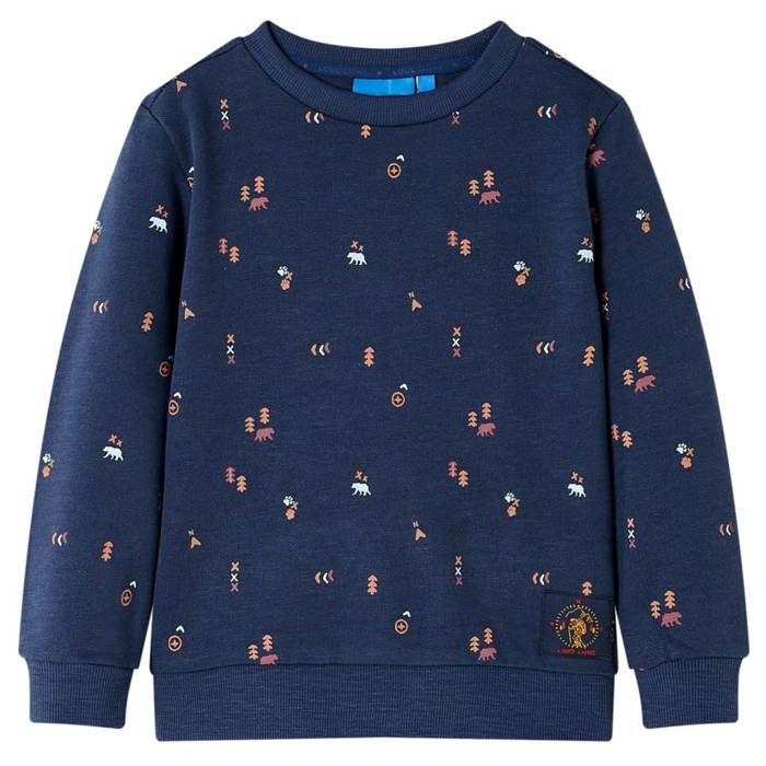 Sweatshirt pour enfants mélange bleu marine 92/104/116/128/140