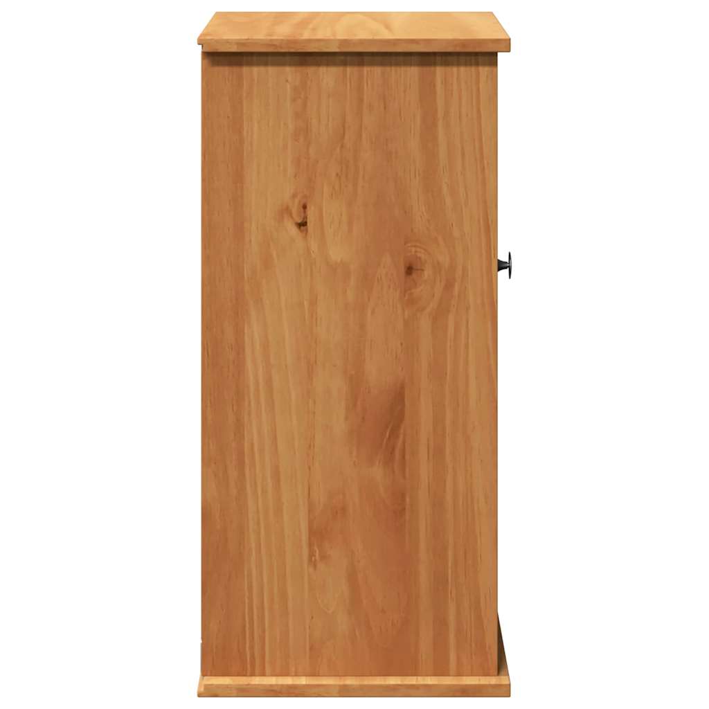 VIGO Bathroom Cabinet in Brown and Honey Brown 37 x 34 x 71.5 cm