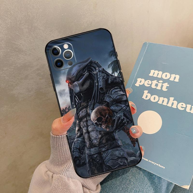 Чехол Alien Vs Predator для iPhone 17 Air 15 14 13 12 11 16 Pro Max 13 mini XR 15 16 Plus 16e Задняя крышка