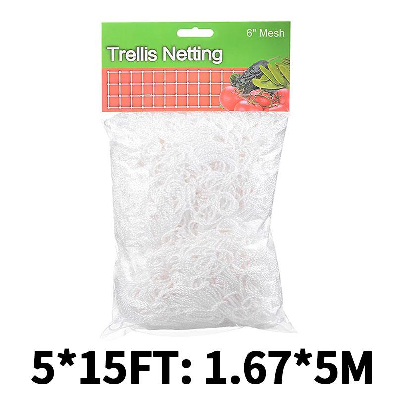 Решетка для садовых растений, сверхпрочная полиэфирная сетка для поддержки растений, виноградная лоза, гидропоника, садовая сетка, аксессуары, многоцелевое использование