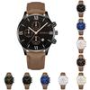 Mens Leather Business Fashion Watch Strap Watch For Gift Giving