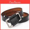 Stylish Leather Waist Belt For Women With Alloy Buckle And Design Elegant