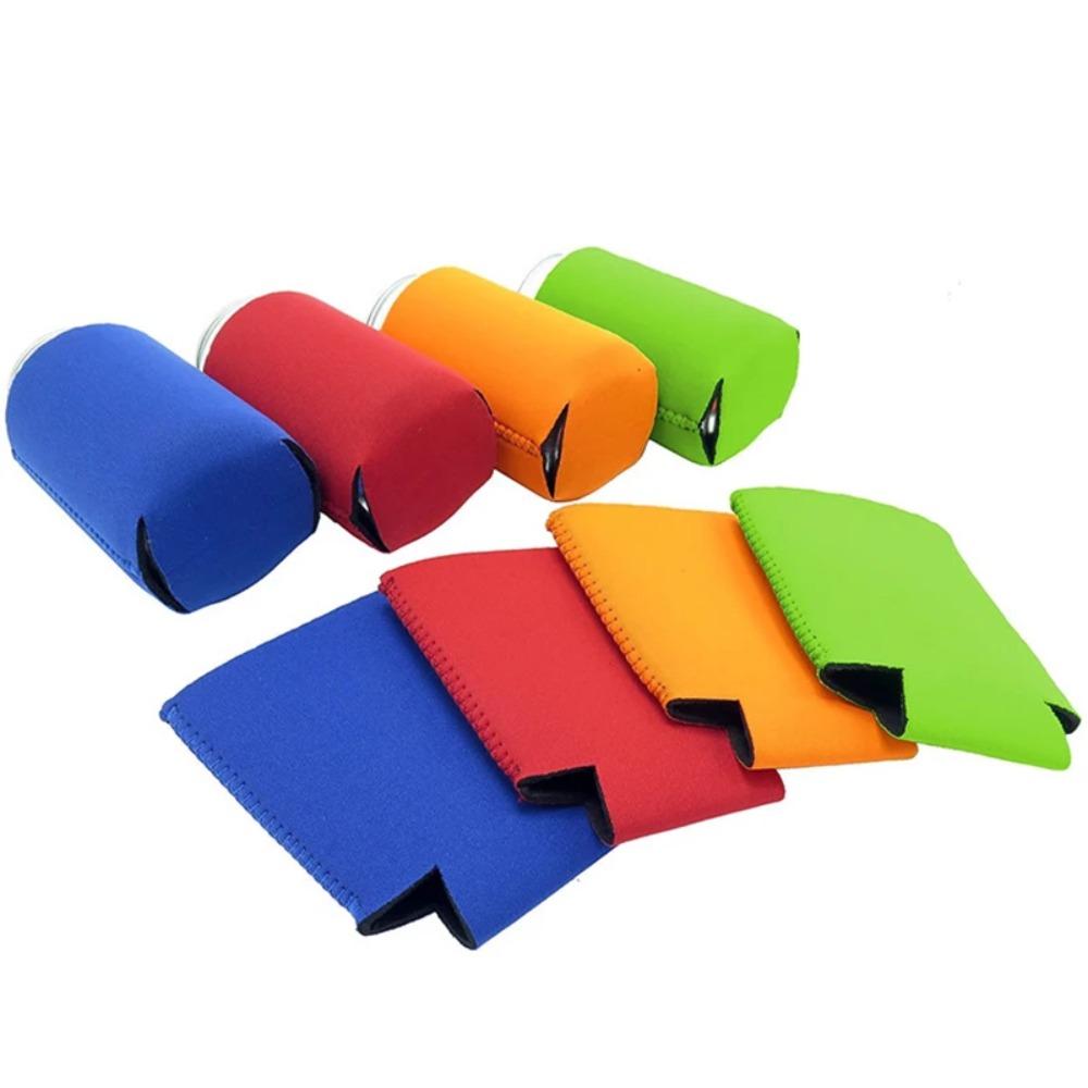 Neoprene Beer Sleeves Elastic Camping Soda Bottele Cover Foldable Cup Cover Party