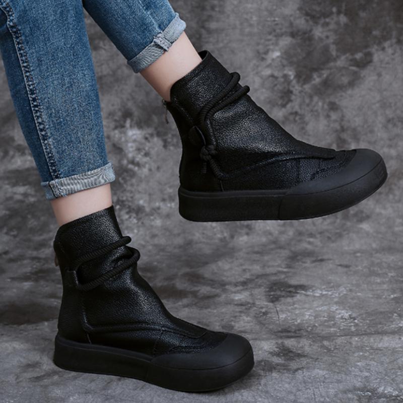 Ботильоны женские кожаные туфли на плоской подошве на платформе женские модные кроссовки 2024 года Chelsea Botas Goth Gladiator Mujer Zapatos