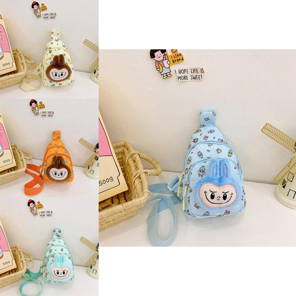 Trendy Cartoon Children's Lightweight Crossbody Bag For Kids In Vibrant Colors