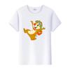 Kawaii Unisex Cartoon Chip 'n' Dale Graphic T-shirt Summer Blouses White Tees Clothes Y2K Tshirt Plus Size Tops