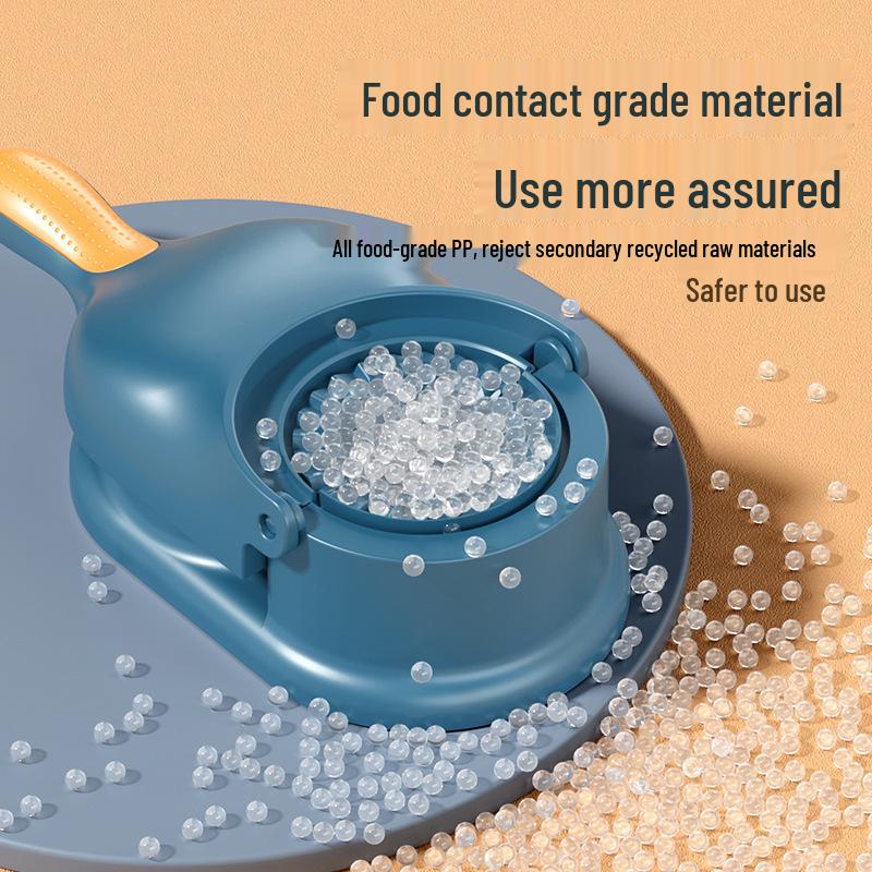 2-in-1 Manual Dumpling Wrapper Maker and Mold: Household Kitchen Gadget