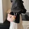 High-end Small Bag Women's 2025 New Fashion Versatile Messenger Bag Summer Popular Handbag Bucket Bag